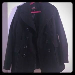 Miss sixty black Peacoat